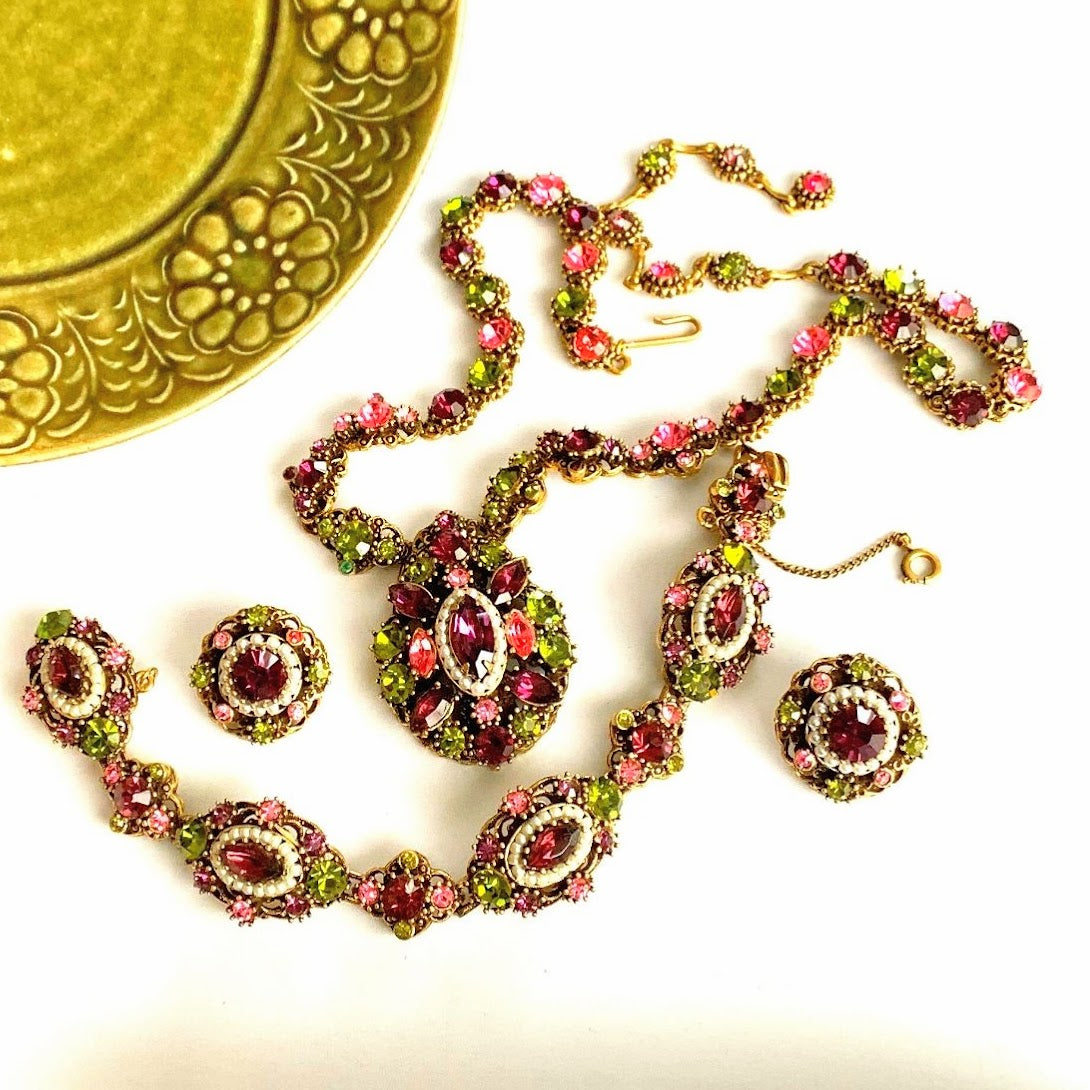 フランス★ヴィンテージ●ネックレス★イヤリング 全品送料無料のヴィンテージアクセサリーショップ✳︎フランス