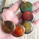 【ネックレス】Chico's オータムカラー　秋冬　90’s USA