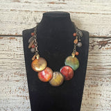 【ネックレス】Chico's オータムカラー　秋冬　90’s USA