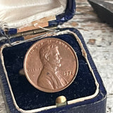 【リング】コイン　メダル　1972リンカーン　コッパー　70’s USA