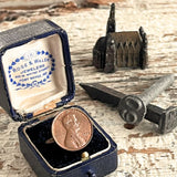 【リング】コイン　メダル　1972リンカーン　コッパー　70’s USA