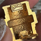 【イヤリング】Diva アールデコ　バゲットビジュ　80’s USA