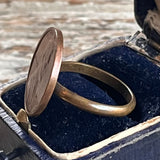 【リング】コイン　メダル　1972リンカーン　コッパー　70’s USA