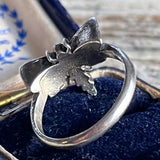 【リング】マーカサイト　蜻蛉　トンボ　925 silver 70'sフランス