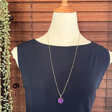 【ネックレス】チェコガラス　ヴィトレイル　ドラゴンブレス　60’sチェコ