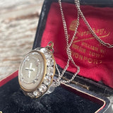 【セット】スター×クロス　ネックレス＆イヤリング　ラウンド　50’sイギリス