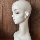 【ピアス】Monet  モネ　輝くフェザー　羽根　70’sUSA