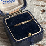 【リング】4連　vintage コンビカラー　4連　重ね付け　フランス＆USA