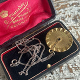 【セット】スター×クロス　ネックレス＆イヤリング　ラウンド　50’sイギリス