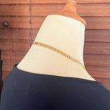 【ネックレス】ラリエット　Y字　ハート　チェーンコラージュ　フランスvintage