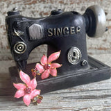 【イヤリング】花　フラワー　ピンク　春色　春ジュエリー　80’s USA