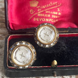 【セット】スター×クロス　ネックレス＆イヤリング　ラウンド　50’sイギリス