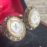 【セット】スター×クロス　ネックレス＆イヤリング　ラウンド　50’sイギリス