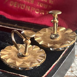 【セット】スター×クロス　ネックレス＆イヤリング　ラウンド　50’sイギリス