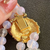 【ネックレス】Monet　モネ　3連　春ネックレス　乳白色　80’s USA