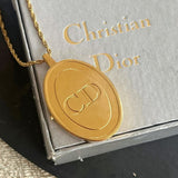【ネックレス】Christian Dior クリスチャンディオール　非売品　ウォッチペンダント　80’sフランス