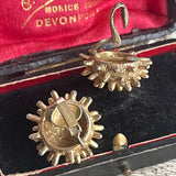 【イヤリング】Castlecliff スパイキー　オブジェ　アート　突起　60’sUSA