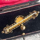 【ブローチ】victorian ヴィクトリアン　ガーネット　イギリスアンティーク　1920