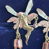 【イヤリング】妖精　Fairy  フェアリー　ロマンチック　50’sイギリス