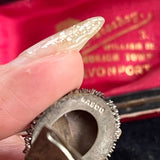 【セット】カメオ　シェルカメオ　パリュール　ネックレス＆イヤリング　50’sイギリス　Silver800
