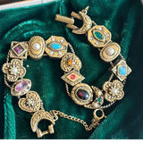 【ブレス】goldette ゴルデット　スライドチャームブレス　70’s NY vintage