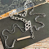 【ネックレス】6種パーツ　コラージュ　チェーン　trifari monet 70'sUSA