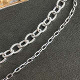 【ネックレス】6種パーツ　コラージュ　チェーン　trifari monet 70'sUSA