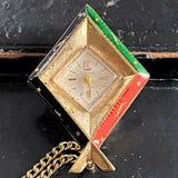 【ペンダント】WALTHAM ウォルサム　17Jewels　手巻時計　懐中時計　60’s
