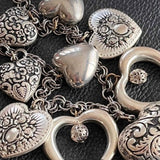 【ネックレス】オリエンタルハート　ロング　70’sフランス