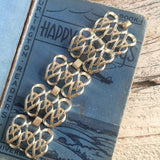 【ブレス】Sarah Coventry サラコベントリー　オリエンタル　曲線美　70’s USA