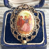 【リング】Limoges リモージュ　恋人シリーズ　70’sフランス