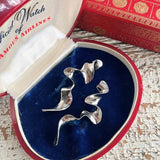 【ピアス】art 芸術的　造形美　ロング　80’s USA