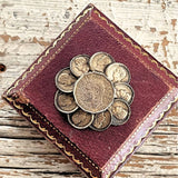 【ブローチ】ジョージ5世　コイン　メダル　50’sイギリス