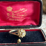 【リング】ビジュ　ゴールド　立体的　50'sフランス