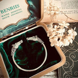 【バングル】horse 馬　シルバー　重厚　ユニセックス　70’sフランス