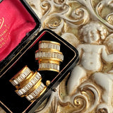 【イヤリング】Diva アールデコ　バゲットビジュ　80’s USA