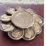 【ブローチ】ジョージ5世　コイン　メダル　50’sイギリス