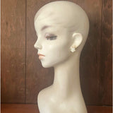 【ピアス】フクロウ　ミミズク　owl マザーオブパール　60’sイギリス