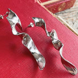 【ピアス】art 芸術的　造形美　ロング　80’s USA