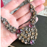 【ネックレス】アールデコ　荘厳　60’sイギリスヴィンテージ