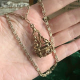 【ネックレス】goldette　ゴルデット　2連　オリエンタルトップ　70’s USA