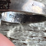 【リング】アメジスト　マーカサイト　925 バロック建築　70'sフランス