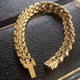 【ブレス】マゼンタピンク　フューシャピンク　ラグジュアリー　60’sフランス