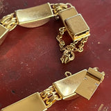 【ブレス】ダマスキーナード　象嵌　鳥　60’sスペイン　トレド