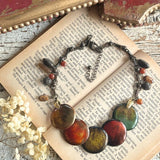 【ネックレス】Chico's オータムカラー　秋冬　90’s USA