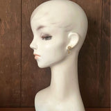 【ピアス】天然石　花　ミニ　スイング　70’sフランス