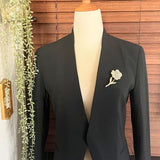 【ブローチ】Sphinx スフィンクス　ラインストーン　花　60’sイギリス