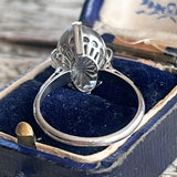 【リング】千本透かし　昭和　ヴィトレイル　遊色　レインボー　1950