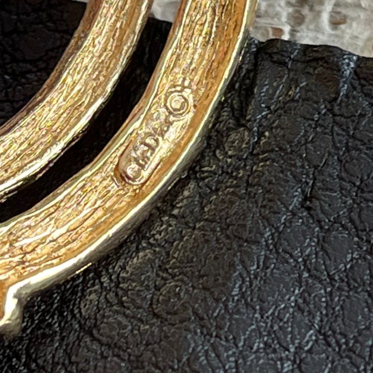 ブローチ】Christian Dior オールドDior ヴィンテージ スカーフ